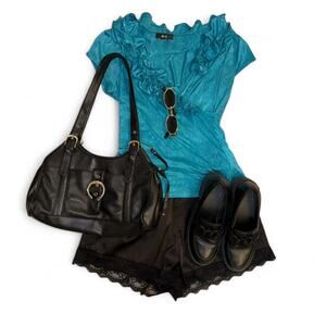 Gorgeous vintage rare 80s 90s y2k office siren going out top